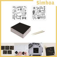ราคา [SIMHOA] แผ่นกระดาษวาดภาพระบายสี DIY สําหรับเด็ก 100 ชิ้น (20285369019)