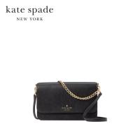 ราคา Kate Spade New York กระเป๋าสะพายข้างรุ่น Madison Willow Medium Flap Convertible Crossbody KC430 001 สีดำ (53950978284)