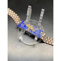 ราคา สร้อยข้อมือ หน้าเสือ ขนาดเล็ก เนื้อเงินลงยา ปี2542 หลวงพ่อเปิ่น วัดบางพระ (49610368818)