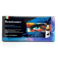 ราคา Renaissance เรนาซองซ์ Water Colour Set ชุดสีน้ำ 12 สี (3843516542)
