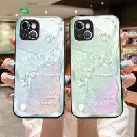 ราคา เหมาะสำหรับ Huawei P20 Pro P30 Pro กรณีโทรศัพท์แฟชั่นเคส Simple Crystal Butterfly (29275898453)