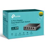 ราคา TP-LINK TL-SG105PE 5-Port Gigabit Easy Smart Switch with 4-Port PoE+สวิตซ์ PoE (13198433983)