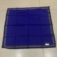 ราคา KATUN Pierre Balmain ผ้าเช็ดหน้าผู้ชายลายทางนุ่มสีน้ําเงินเข้มผ้าฝ้ายนุ่มนําเข้า (50309581144)