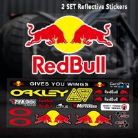 ราคา Red Bull Sponsor Logo Series สติ๊กเกอร์ติดรถสะท้อนแสง สติ๊กเกอร์ติดรถกระทิงแดง หมวกกันน็อคมอเตอร์ไซค์ไฟฟ้า สติ๊กเกอร์สะท้อนแสงดัดแปลง (49557058875)