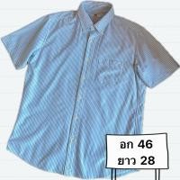 ราคา เสื้อเชิ้ตแขนสั้น เสื้อเชิ้ตผู้ชาย แบรนด์ Uniqlo มือสอง (E0003) (51206857472)