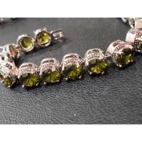 ราคา สร้อยข้อมือเพอริดอท ส925 คุณภาพ (18280129384)