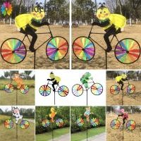 ราคา SPARKLEFLOW Wind Spinner On Bike 3D เครื่องประดับสนามหญ้า DIY ของเล่นเด็ก (48210882286)