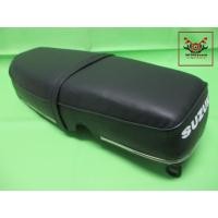ราคา SUZUKI S10 K125 M2 -- DOUBLE SEAT COMPLETE “BLACK” with "CHROME" TRIM // เบาะ หนังพีวีซี สีดำ พร้อม ขอบโครเมี่ยม (22961031286)