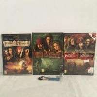 ราคา (มือสอง) DVD Pirate of the Caribbean ภาค 1-3 แผ่นแท้ (22134779072)