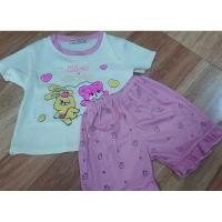 ราคา ชุดเด็กขาสั้นผ้าร่อง 1-3ขวบ (27424134191)