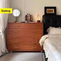 ราคา DaAng-ตู้ลิ้นชักมือสอง ตู้ข้างวินเทจ ไม้เนื้อแข็ง ตู้เก็บของแบบเคลื่อนย้ายได้ (45507014136)