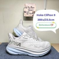 ราคา Hoka Clifton 9 ​​​มือสองของแท้ไซส์ Eu38 23.5cm​ (51060796336)