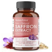 ราคา DetoxXtra Pure Saffron Extract อาหารเสริมเพิ่มอารมณ์ ความจํา รองรับพลังงาน สุขภาพหัวใจและดวงตา (57412354127)