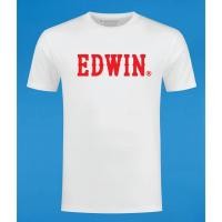 ราคา เสื้อยืด EDWIN WHITE COTTON และ MICROFIBER (50859670198)