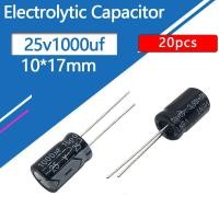 ราคา ตัวเก็บประจุอลูมิเนียมไฟฟ้า 25V1000UF 10x17 มม. 1000uf 25v 25v1000mf 1000mf25v 1000uf25v 25v1000MFD 1000MFD25Volt 25wv (24762928833)