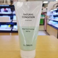 ราคา [THE SAEM] Natural Conditioning Scrub Foam [ทําความสะอาดรูขุมขนอย่างล้ําลึก] 150g (46509427538)