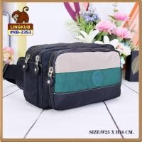 ราคา กระเป๋าคาดเอว #กระเป๋าคาดเอวแม่ค้า รุ่น KB-2353 ยี่ห้อ LINGKUB #มีเก็บปลายทาง #คาดเอว #ซิปเยอะ (19828069524)