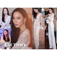 ราคา งานป้าย : จั๊มสูทขายาว (695924565)