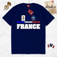 ราคา SKZK ฝรั่งเศสทีมชาติ World Cup 2026 ฝรั่งเศสทีมชาติเสื้อยืดผ้าฝ้ายหวี 24s (46560513132)