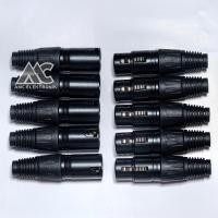 ราคา Jack Canon Male + Female SOUNDMAX SM-3MX SM-3FX PER 1 2 5 PAIRS (28037878084)
