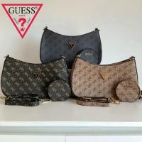 ราคา พร้อมส่ง GUESS คลอใหม่ กระเป๋าทรงพอช พร้อมใบลูก รุ่นฮิต‼️ (10698063310)