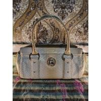 ราคา กระเป๋าหูหิ้วหนังแท้ Preloved Paco rabann3 (28978328443)