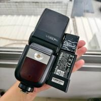ราคา [มือสอง] Godox V860III-N TTL 2.4G GN60 HSS Camera Flash with 10-Level Dimable Modeling Light, For Nikon V860 (44320549776)