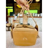 ราคา กระเป๋าหนังแท้ทรงกล่อง น่ารักมากก (43020912966)