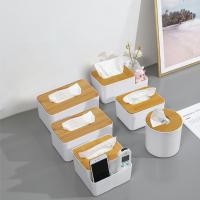 ราคา กล่องทิชชู่ตั้งโต๊ะ-กล่องทิชชู่ทรงสี่เหลี่ยมทรงสี่เหลี่ยมทรงกลมพร้อมฝาปิดไม้ไผ่ทําจากพลาสติกคุณภาพสูง-อันลโก (54556522763)