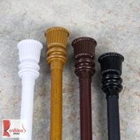ราคา Sale ชุดราวผ้าม่านลายไม้ 90-320ม. อุปกรณ์ครบชุดราวผ้าม่านตาไก่(หัวหลุยส์) (4635041521)