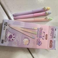 ราคา (3 ชิ้น) ky-gpf333 cat Paw gel Pen สีดํา 0.5mm (47960570856)