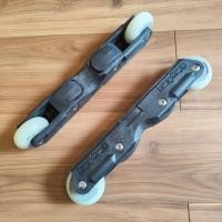 ราคา 50/50 - Black V2 Balance UFS Aggressive Inline Skate Frameset (42380521897)
