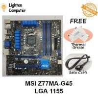 ราคา เมนบอร์ดUSEDMSI Z77MA-G45 | Z77 | แอลจีเอ 1155 | INTEL 3rd Gen | MATX ไมโครเอทีเอ็กซ์ (56862192513)