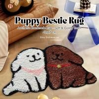ราคา Blou พรมพรมเช็ดเท้า Tufted Puppy Doggy น่ารักความงาม Anti Slip Handmade พรมนุ่ม 40x67 ซม. สําหรับห้องนอนห้องนั่งเล่นทํางานพื้นที่บ้านความงามสวย (40080702440)