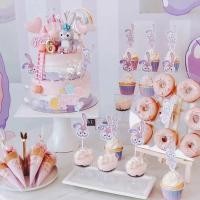 ราคา ป้ายตกแต่งเค้ก ป้ายกระดาษแต่งเค้ก ป้ายตกแต่งคัพเค้ก น่ารักมาก (52659403206)