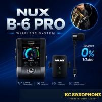 ราคา ไมค์แซกโซโฟน NUX B-6 PRO Wireless System for Wind Instruments (48002280071)