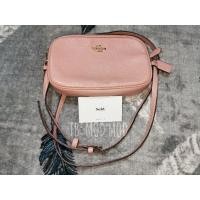 ราคา กระเป๋า Coach ครอสบอดี้สีชมพูนม 2ซิป (7682354727)
