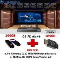 ราคา Android Box Pro Present Newest HIMEDIA A5 Amlogic S912 KODI 4K60FPS Media Player Android 6.0 2G/16G 802.11 #188 (649117739)