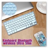 ราคา keyboard Bluetooth wireless Ultra Slim คีย์บอร์ดบลูทูธ คีย์บอร์ดไร้สาย รุ่น bk3001 แป้นพิมพ์ภาษาไทย สำหรับ iOS/Android (1680389265)