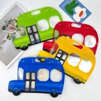 ราคา [10 ชิ้น] สีสัน Bus Goodies กระเป๋า Ziplock คุกกี้ถุงบรรจุภัณฑ์พลาสติกบิสกิตเก็บกันน้ํา 礼品袋 奇干牛糖自包装袋子 (41215797661)