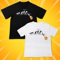 ราคา เสื้อยืดสกรีนลายตลก ลายการ์ตูน สายดื่ม นักดื่ม สกรีนDTF (25374958085)