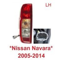 ราคา ข้างซ้าย ไฟท้าย ฝาแดง NISSAN NAVARA D40 2005-2014 นิสสัน นาวาร่า ดี40 ไฟท้ายรถ ไฟรถยนต์ ไฟหลัง เสื้อไฟท้าย (12075104949)