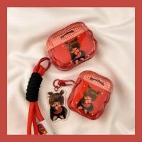 ราคา Insน่ารักการ์ตูนลิงสีแดงairpods4ป้องกันกรณีairpod3 เหมาะสําหรับApple Proชุดหูฟังรุ่นที่สองไร้สายบลูทูธ 1 รุ่นที่สาม 2nd Generation airpodproรุ่นที่สี่5กล่อง (56459347732)