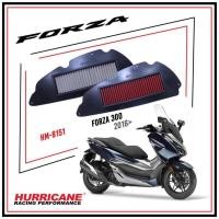 ราคา ของแท้ Hurricane Air Filter HM-8151 FORZA300 กรองอากาศแต่ง มอเตอร์ไซด์ Hurricane แท้ 100% (22660250328)