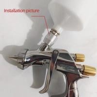 ราคา Spray Gun Adapter For ANEST IWATA WS400 Disposable Watering Can Fittings Spray Gun Cup Adapter For (45206782116)