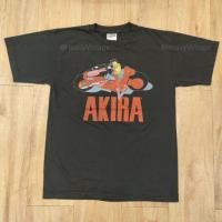ราคา AKIRA CARTOON ขี่มอไซค์ หลังแคปซูล เสื้อลายการ์ตูน เสื้อวินเทจ คลาสสิค heavy vintage shirt (9922110152)