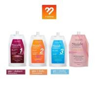 ราคา 1แถม1 (แถมเบอร์3)ครีมยืดผม Dcash Straight Confident Hair Straightening Cream ดีแคช สเตรท คอนฟิเดนท์ 400 ml. (27578770444)