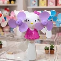 ราคา Hello kitty 2-Blade Mini Handheld Fan – พัดลมมือถือสําหรับเด็ก กะทัดรัด พกพาสะดวก (29344591030)