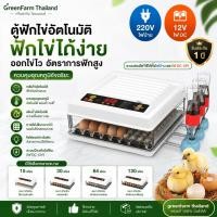 ราคา พร้อมส่งตู้ฟักไข่อัตโนมัติ 15/30/64/130 ฟอง ฟักไข่ไก่ เป็ด ห่าน ระบบกลับไข่อัตโนมัติ เติมน้ำอัตโนมัติ รองรับไฟ220V/12V (53610949686)