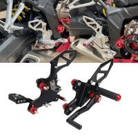 ราคา สําหรับ HONDA CB650F CBR650F CB650R CBR650R CB 650F 650R CBR 650R รถจักรยานยนต์ CNC ปรับด้านหลังชุด Rearsets เท้าเท้า Rest (28094613369)